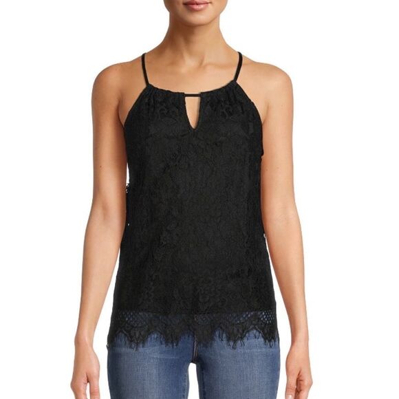 Black Lace Top  - Picture 1 of 6